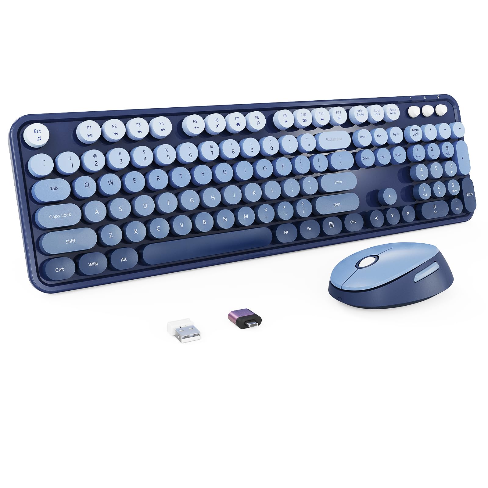 Amazon.com: Nowlike Wireless Keyboard and Mouse Combo, Retro Amazon.com: Nowlike Wireless Keyboard and Mouse Combo, Retro